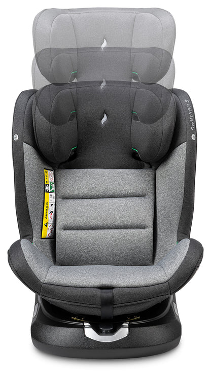 Seggiolino auto SWIFT360 S iSize da 76 cm a 150 cm