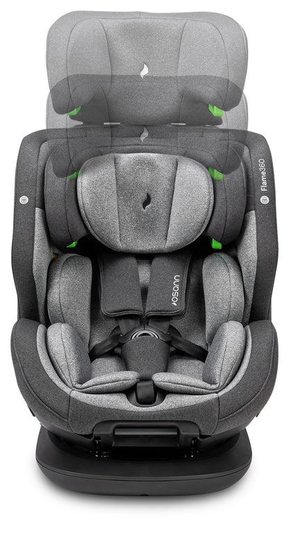 Seggiolino auto FLAME360 iSize da 40 cm a 150 cm EX EXPO