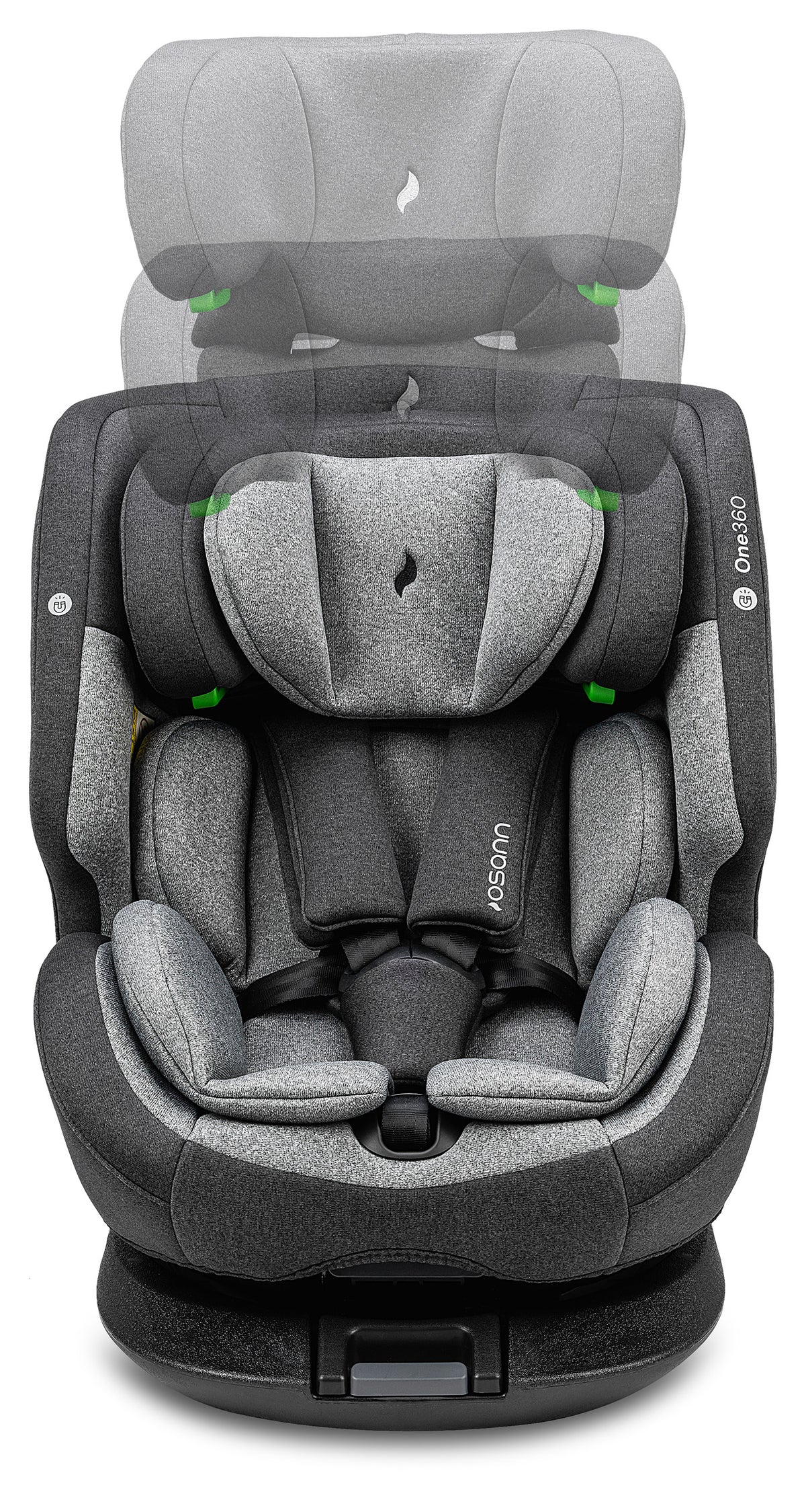 Seggiolino auto ONE360 iSize da 40 a 150 cm