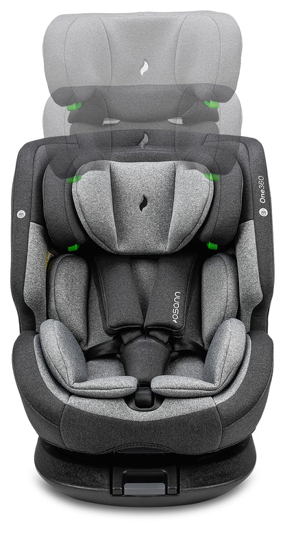 Seggiolino auto ONE360 iSize da 40 a 150 cm