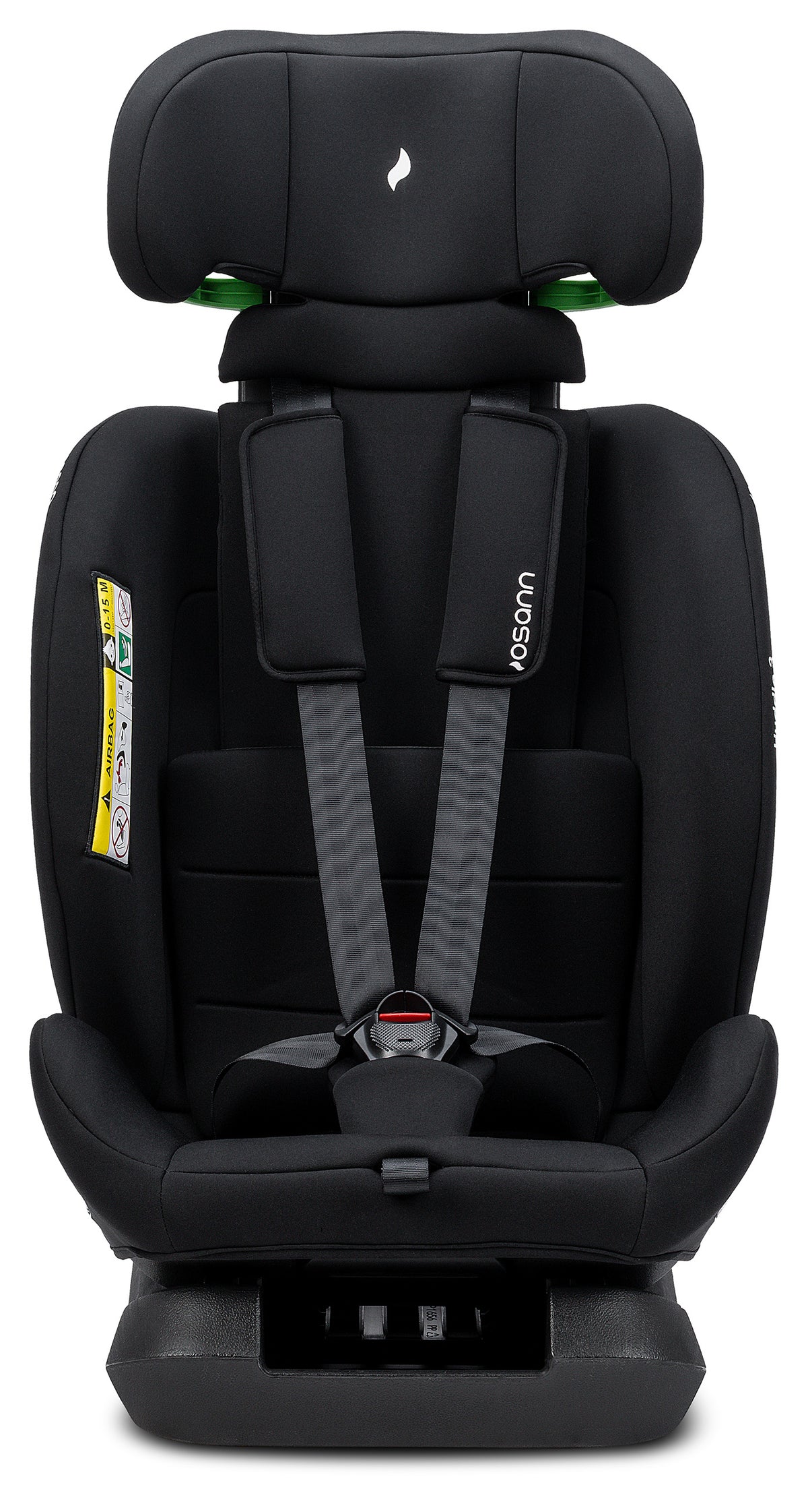 Seggiolino auto Huddle 3 isize da cm 40 a cm 150 dalla nascita a 12 anni installazione con cinture senza isofix