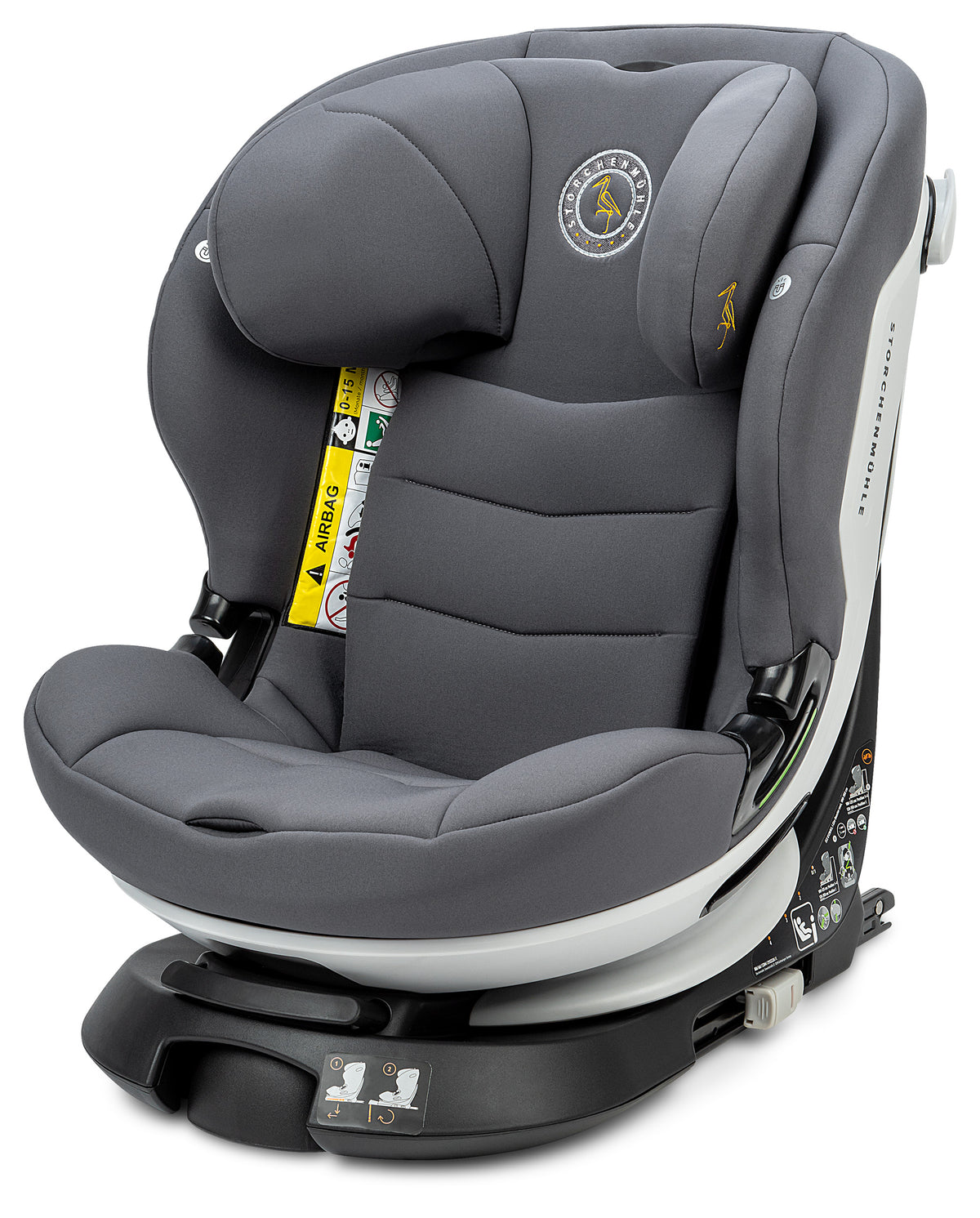 Seggiolino Auto Niki Kid 76 - 150 cm iSize Storchenmuhle